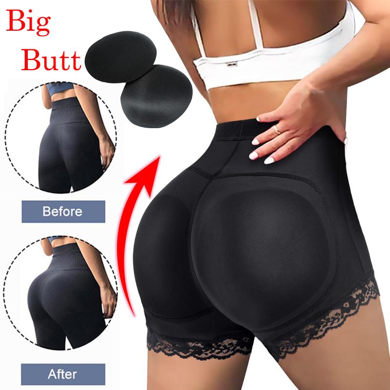Women Big Spong Padded Control Panties Butt Lifter Booty Enhancer Briefs  Seamless Underwear Body Shaper Hip Pads Panty Shapewear - Shapers -  AliExpress