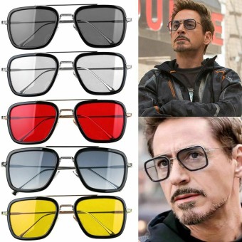 Ironman Shades, Tony Stark Red Glasses, Avengers Shades