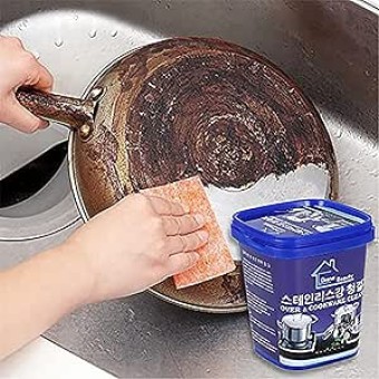 Oven Cookware Cleaner Stainless Steel Cleaning Paste (500gm)